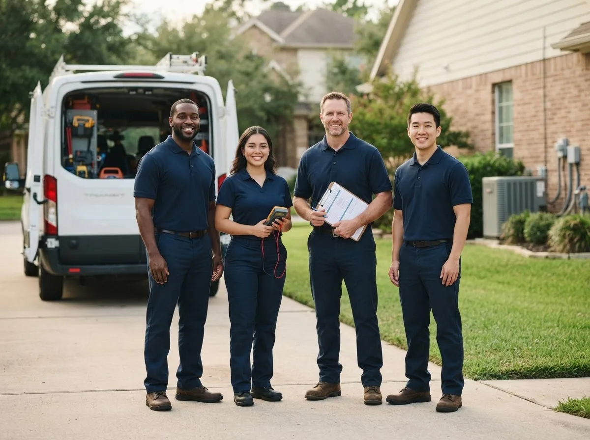 Certified HVAC technician near Chouteau, OK